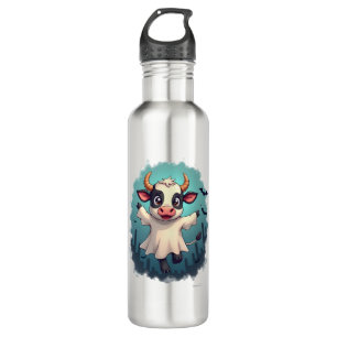 Cow Ghost Boo-levard 710 Ml Water Bottle