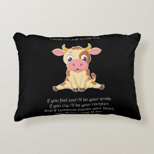 Cow Gift An Cow Lovely Face Cow Lover Gift Decorative Cushion