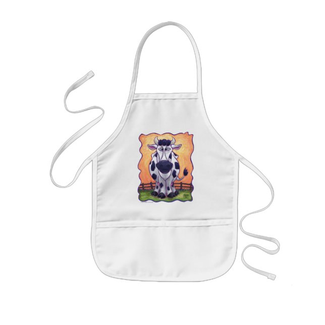 Cow Gifts & Accessories Kids Apron (Front)
