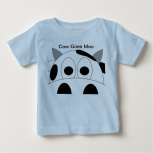 Cow Goes Moo Toddler T-Shirt