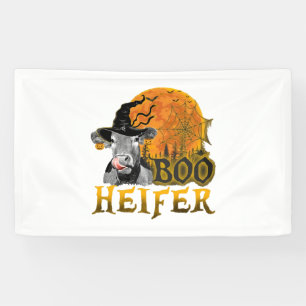 Cow Halloween Banner