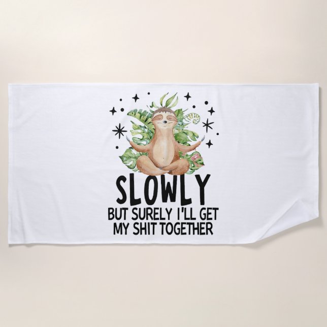 Cow Halloween       Beach Towel (Front)