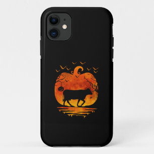 COW HALLOWEEN COSTUME PUMPKIN FALL SEASON Case-Mate iPhone CASE