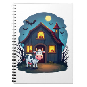 Cow & Haunted Barn Notebook