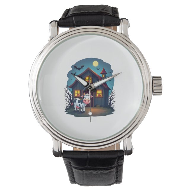 Cow & Haunted Barn Watch (Front)