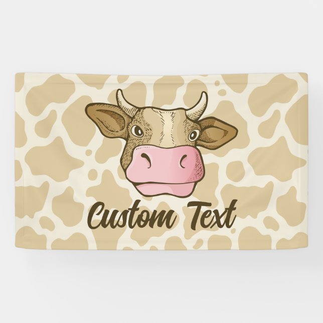 Cow Head Banner (Horizontal)