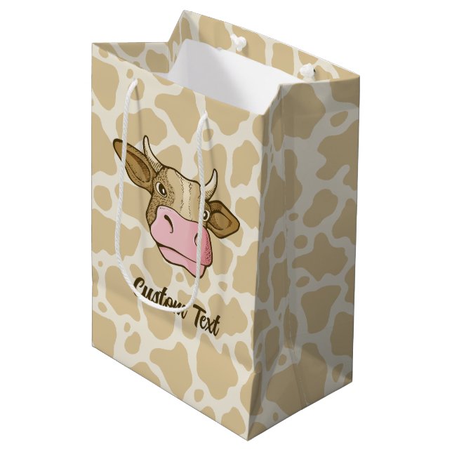 Cow Head Gift Bag (Front Angled)