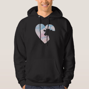Cow Heart For A Girl Who Loves Cows Farm Cattle S Hoodie