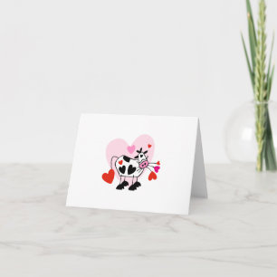 Cow Hearts Holiday Card
