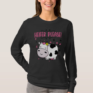 Cow  Heifer Please Baby Little Girl Outfit Kids To T-Shirt