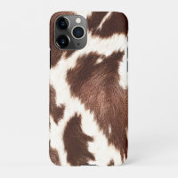 Cow Hide Design Throw Pillow