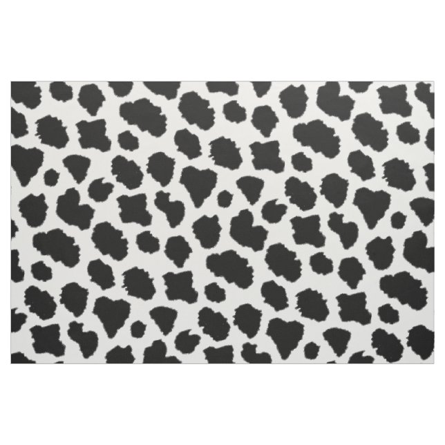 Cow hide print patterned fabric (Fat Quarter)