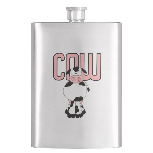 COW HIP FLASK (Front)