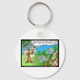 Cow Hunting Season Funny Tees Mugs Cards & Gifts Key Ring