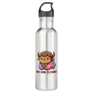 Cow in Elegance in Highland 710 Ml Water Bottle