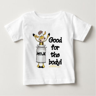 Cow in Milk Can Baby T-Shirt