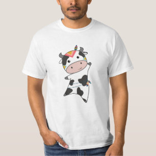 Cow Indian Feathers Carnival Beef Cows T-Shirt