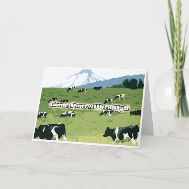 cow invitation (Front)