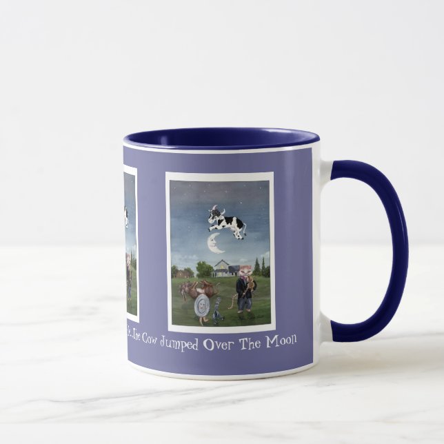 Cow Jumped Over the Moon Mug (Right)