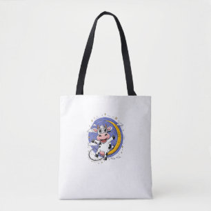 Cow jumps over the moon _1 tote bag