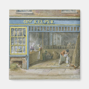 Cow Keeper, 1825 Magnet