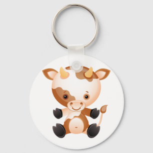 Cow Key Ring