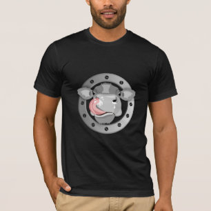 Cow licking nose T-Shirt