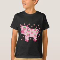 Cow Love Strawberry Milk Fruit Lover Fruitarian St