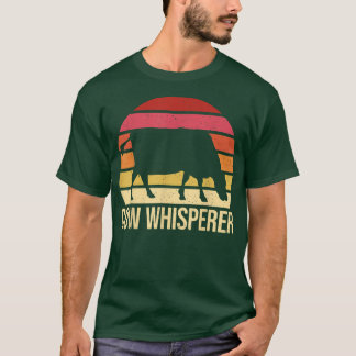Cow Lover Cattle Farmer - Cow Whisperer - Cow T-Shirt