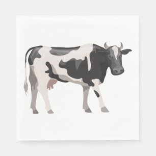Cow Lover Country Life Farm Farmer Wedding Heifer Napkin