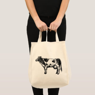 Cow Lover Cows Farm Farmer Country Life Heifer Tote Bag