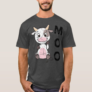 Cow Lover Farm Animal Farmer Moo Baby Cow  T-Shirt