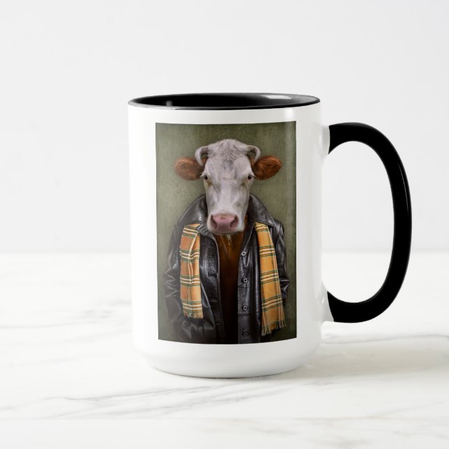 Cow Man Mug (Right)