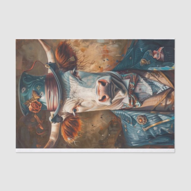 Cow Mania14 Tissue Paper (Front)