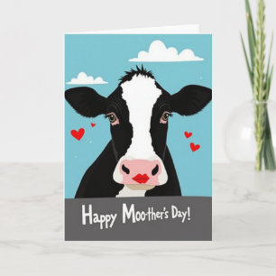 Cow Mother Happy Card