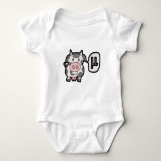 Cow MU - Cow MU Baby Bodysuit