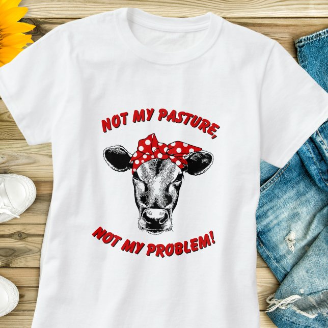 Cow No Drama T-Shirt (Creator Uploaded)