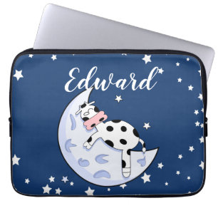 Cow Over the Moon Laptop Sleeve
