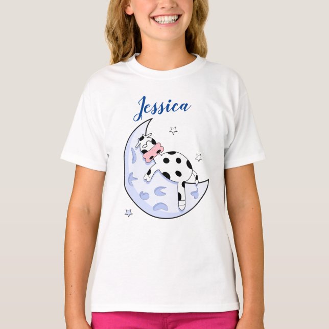 Cow Over the Moon  T-Shirt (Front)