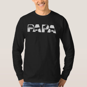 Cow Papa  Papa Cow Father s Day T-Shirt