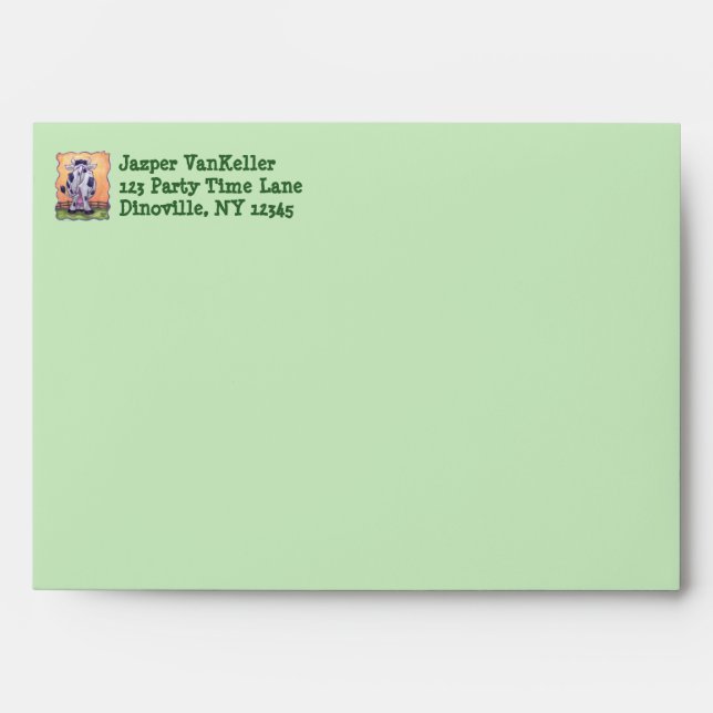 Cow Party Centre Envelope (Front)
