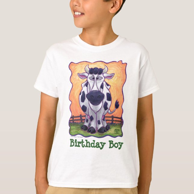 Cow Party Centre T-Shirt (Front)