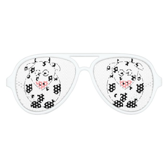 Cow Party Glasses (Front)
