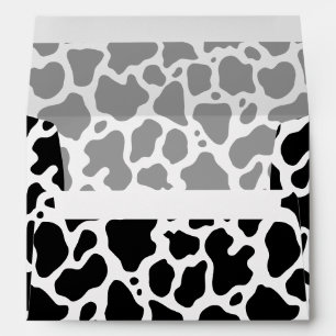 Cow Pattern Background Envelope