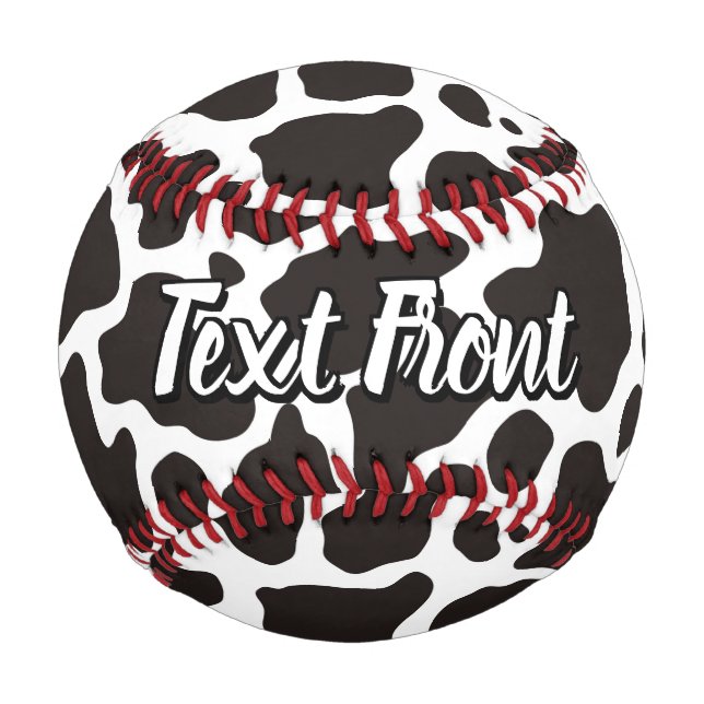 Cow Pattern Baseball (Front)
