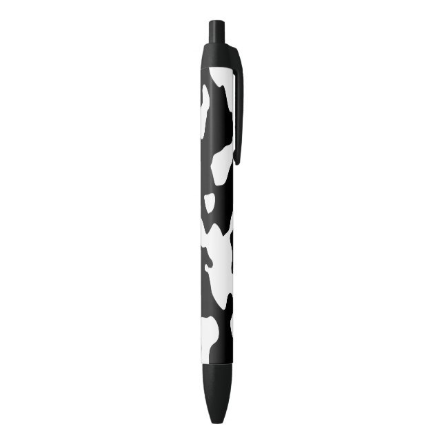 Cow Pattern Black and White Ink Pen (Bottom (Vertical))