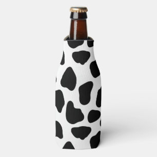 Cow pattern bottle cooler