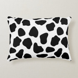 Cow pattern decorative cushion