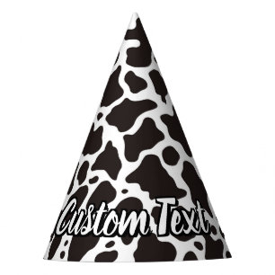 Cow Pattern Party Hat