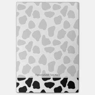 Cow pattern post-it notes